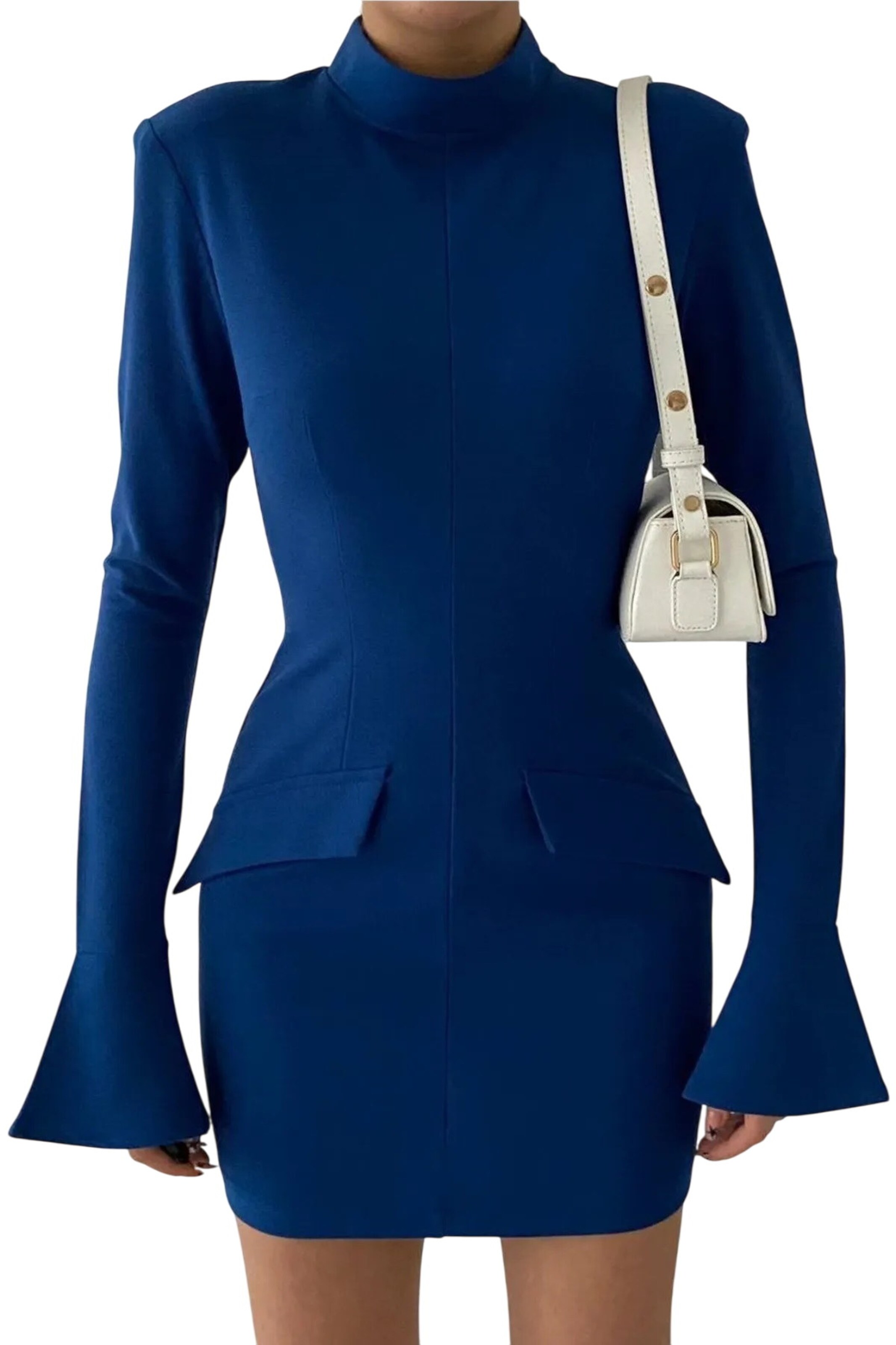 WOMAN VISION Kleid in Blau