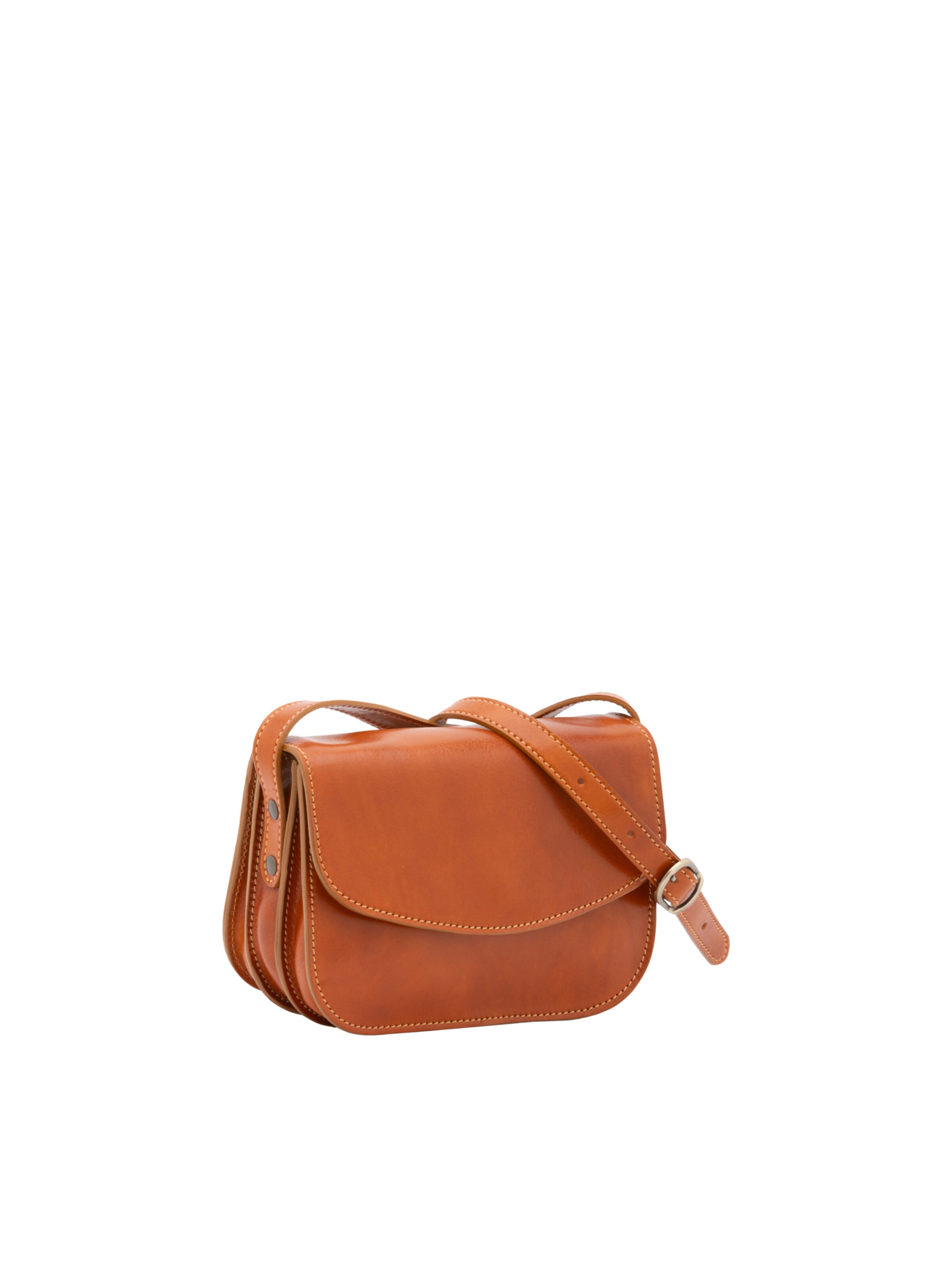 Viola Castellani Crossbody Bag in Brown: front