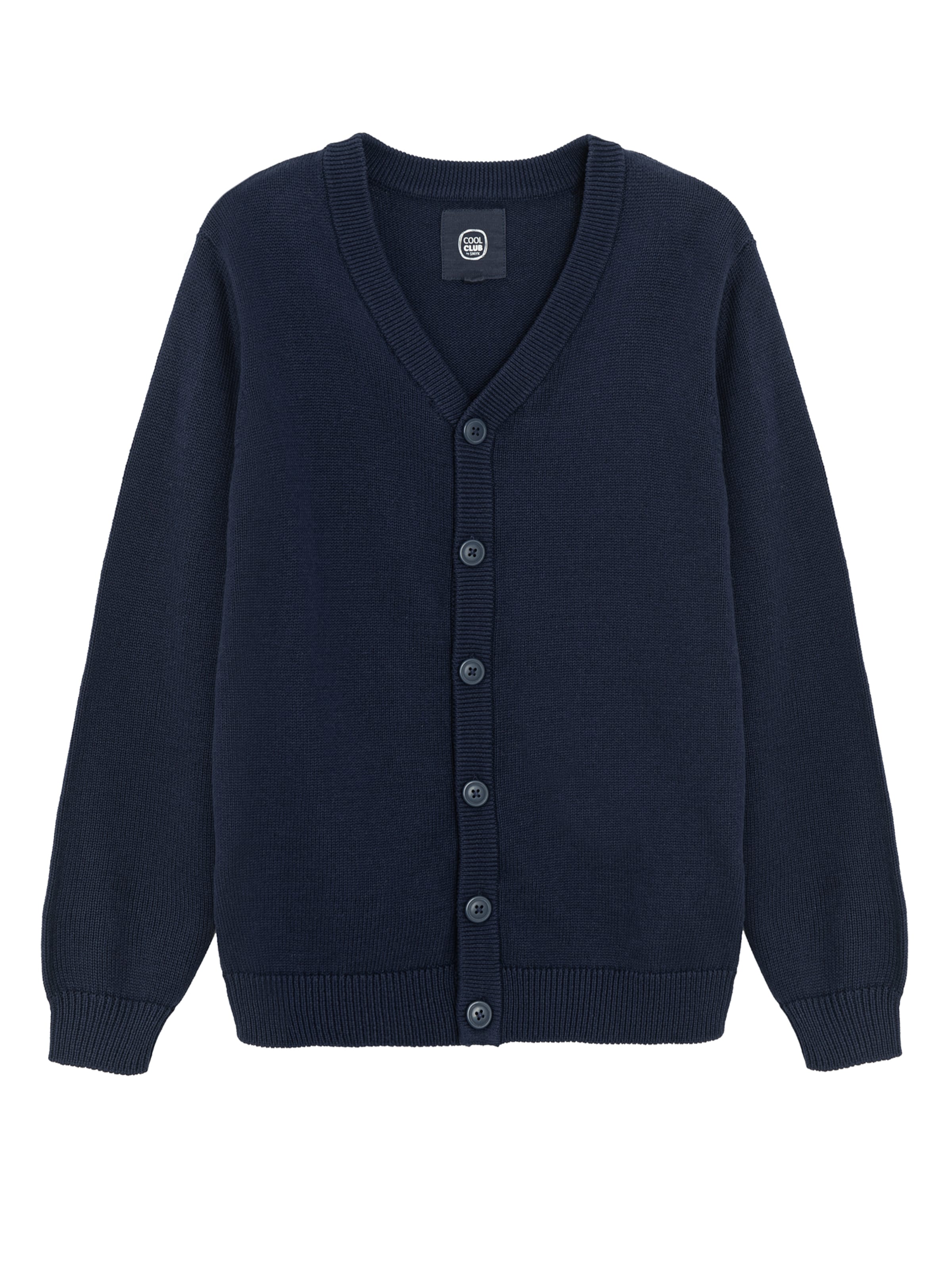 Cool Club Kardigan w kolorze niebieski: przód