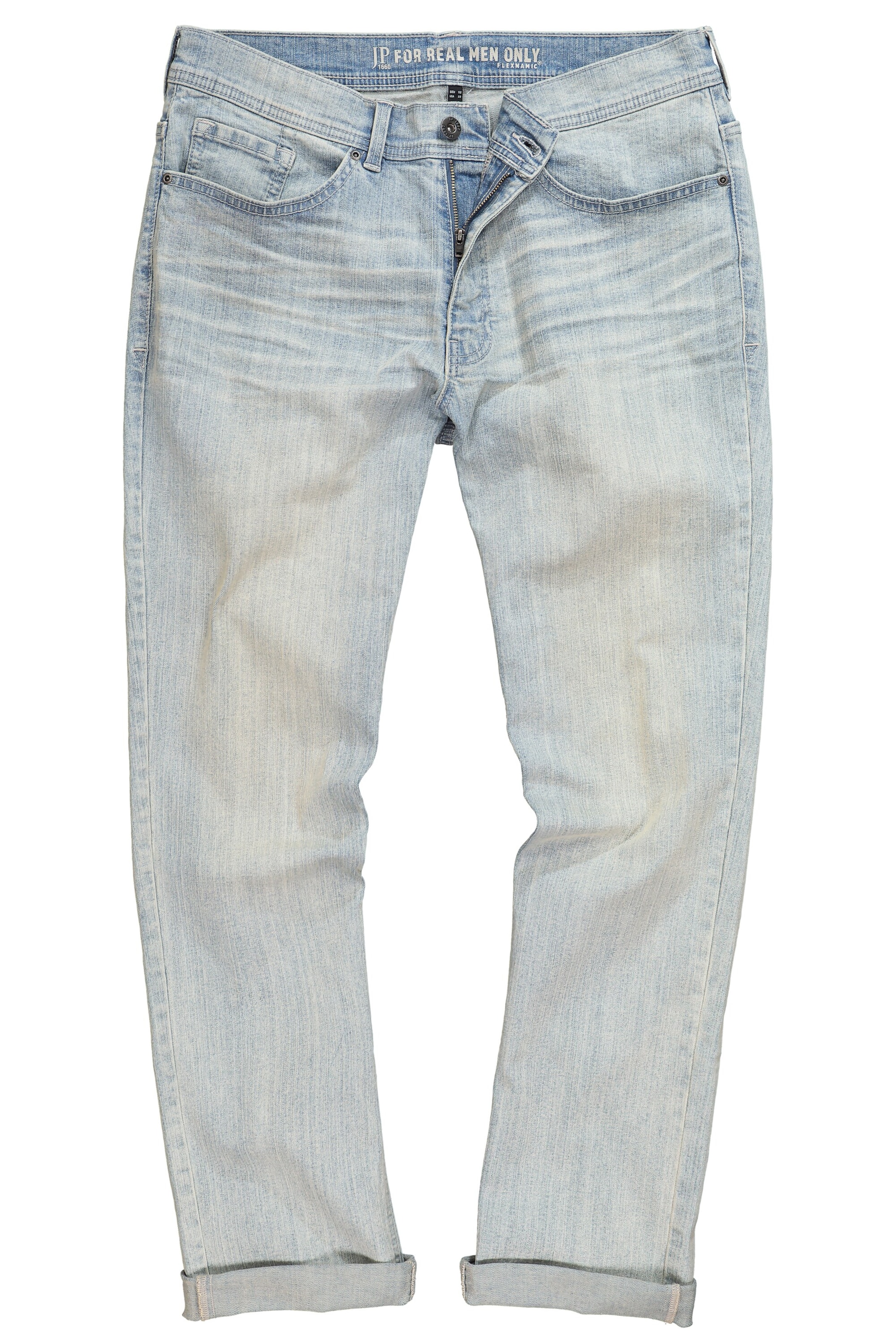 JP1880 Regular Jeans in Blauw: voorkant