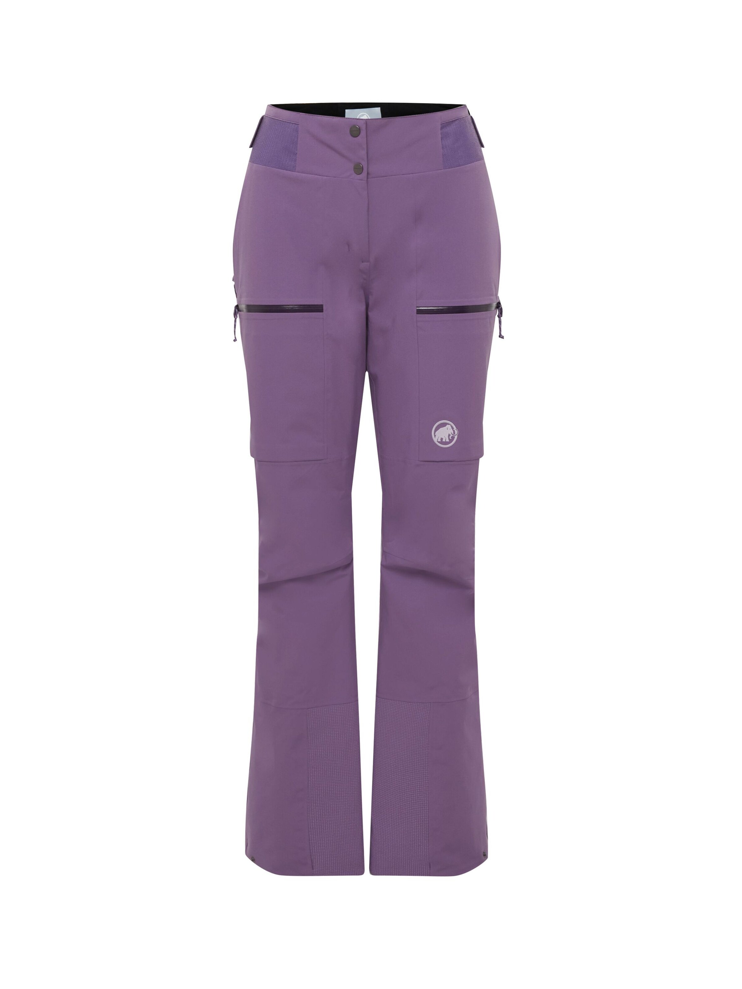 MAMMUT Outdoor Pants in Purple: front