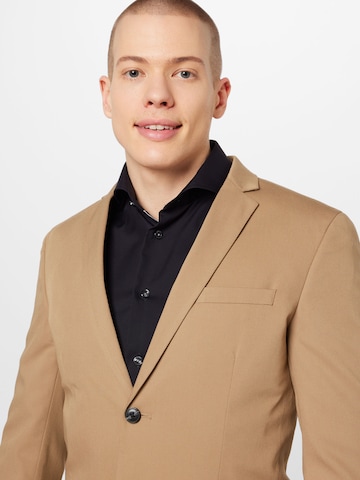 JACK & JONES Slimfit Puku 'Franco' värissä beige