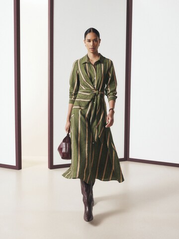 Robe-chemise Next en vert : devant