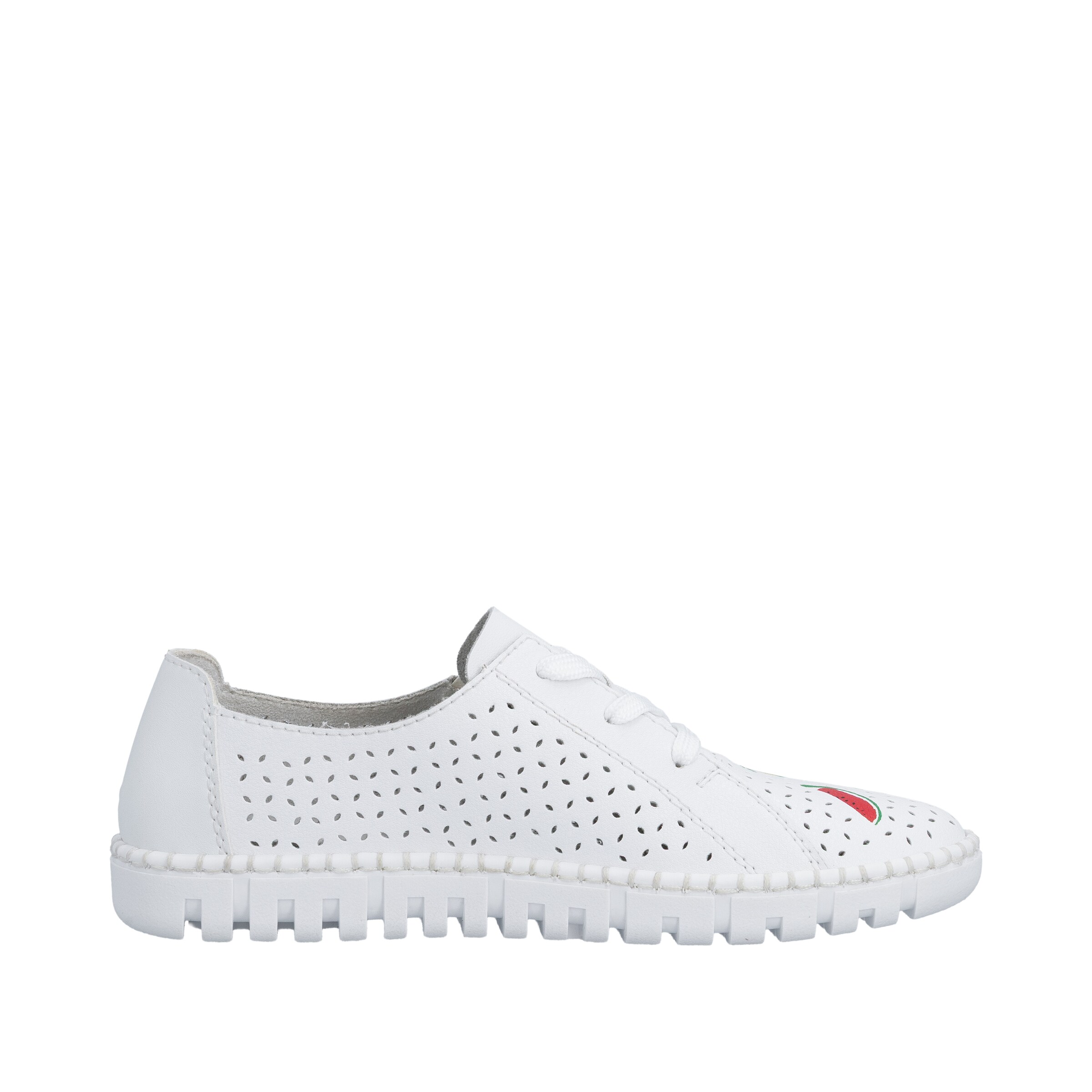 Baskets basses Rieker en blanc