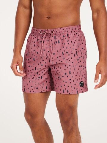 PROTEST Swimming shorts 'PRTGROM' in Pink