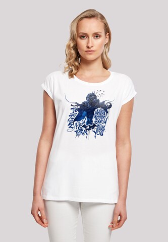 Maglietta 'DC Comics Batman Arkham Knight Think' di F4NT4STIC in bianco: frontale