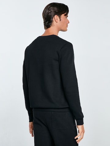 BIG STAR Sweatshirt 'WILER' in Zwart