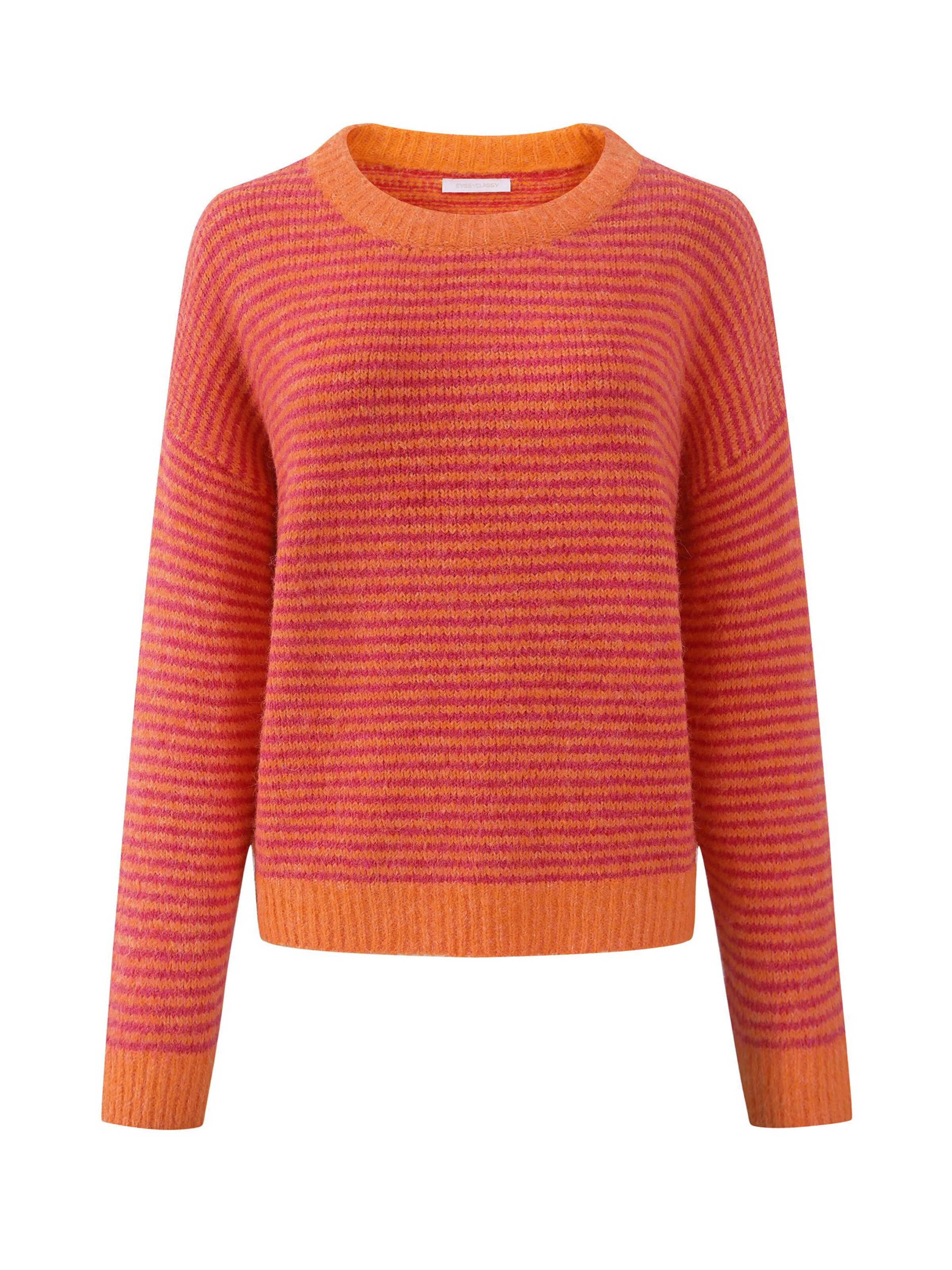 SASSYCLASSY Pullover in Orange: Vorderseite