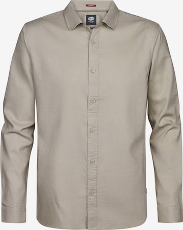 PETROL INDUSTRIES MEN Hemd in Beige: Vorderseite