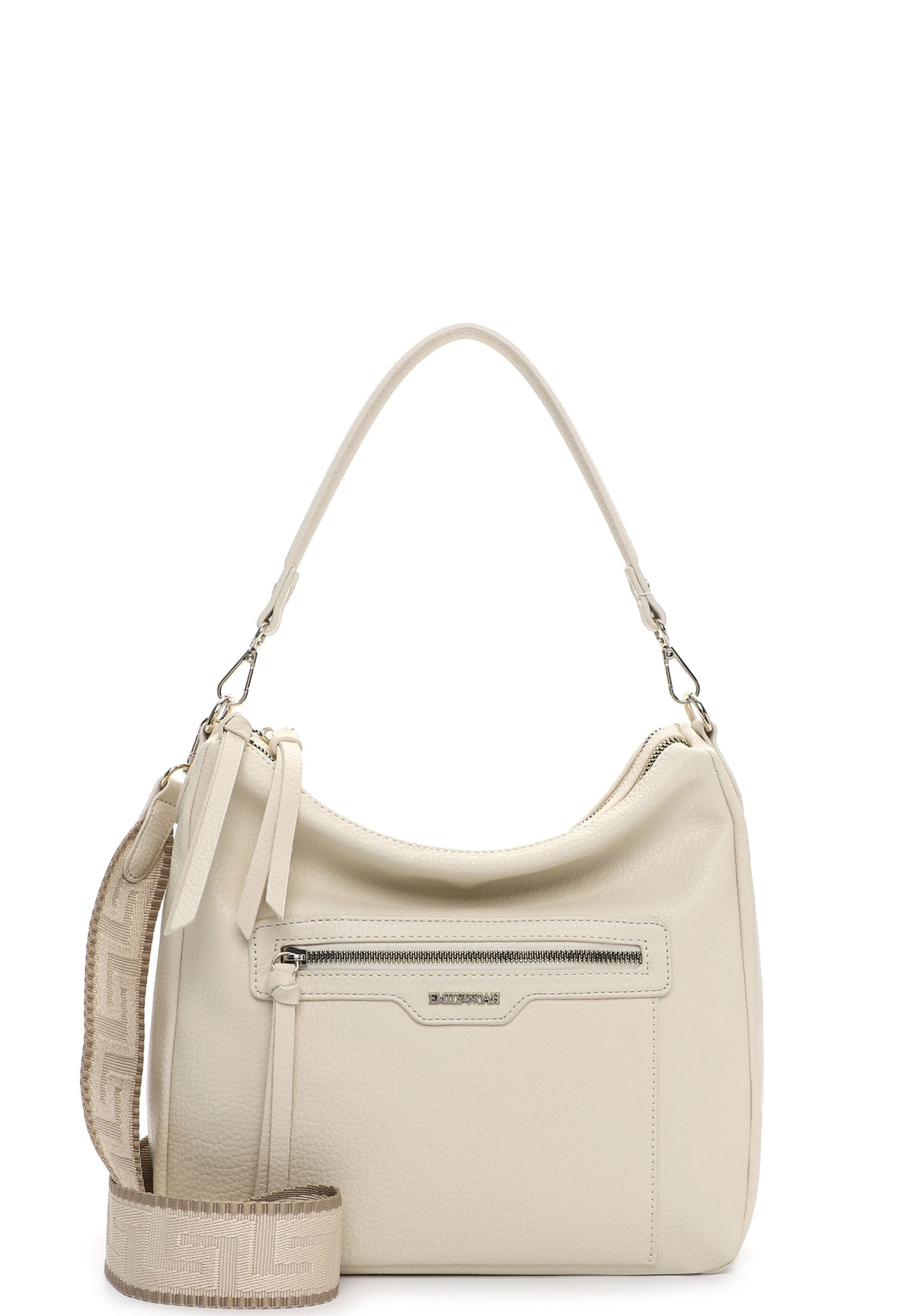 Emily & Noah Shoulder Bag 'Josepha' in Beige: front