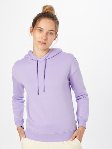 Urban Classics Sweatshirt in Purple: front