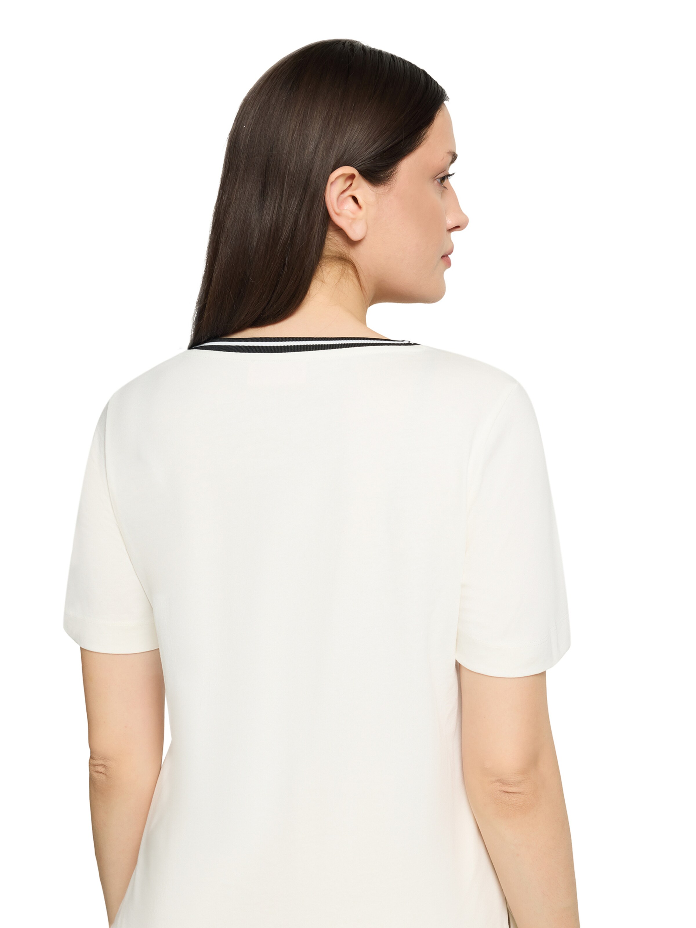 Betty Barclay Basic Shirt mit Aufdruck in Weiß