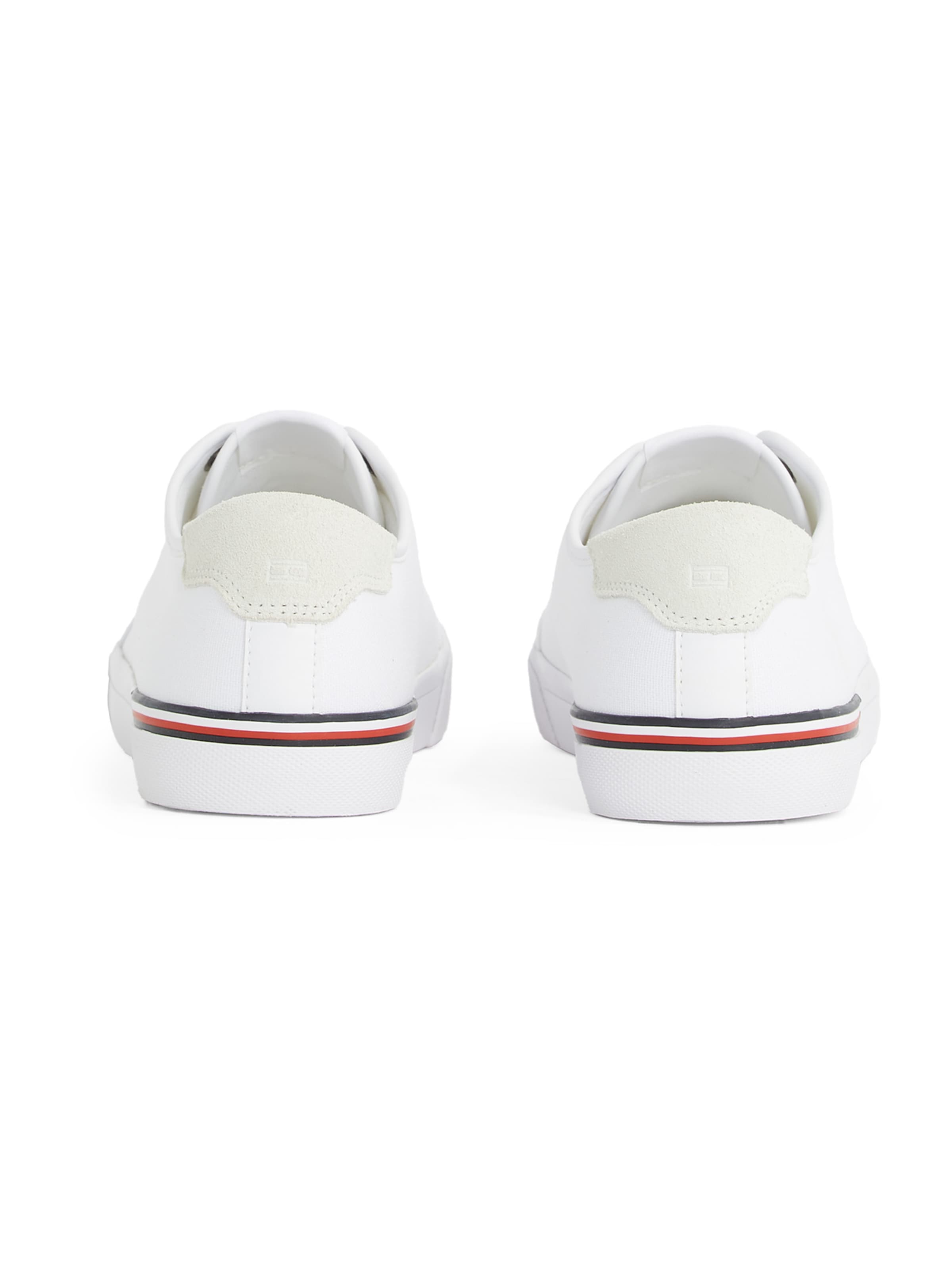 TOMMY HILFIGER Σνίκερ χαμηλό 'CORE CORPORATE' σε λευκό