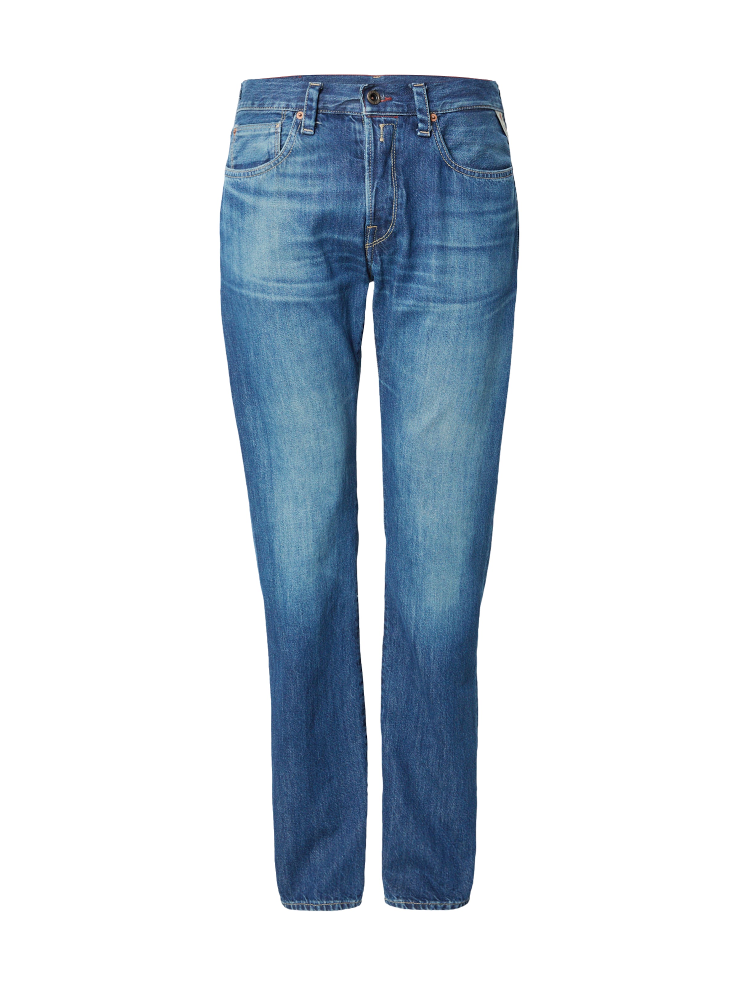 regular Jeans 'Deryck' di REPLAY in blu: frontale