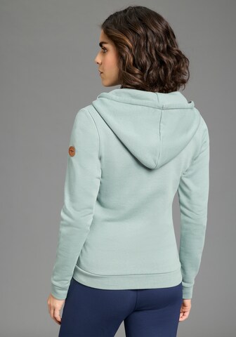 KangaROOS Sweatjacke in Grün