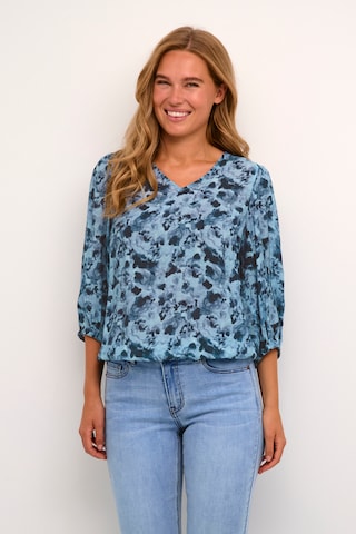 Kaffe Blouse 'Sus' in Blauw: voorkant