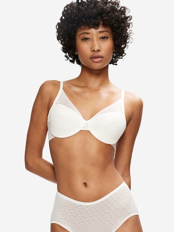 TRIUMPH Push-up Bra ' Red Label Triumph Signature Sheer ' in White: front