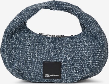 Borsa a mano di KARL LAGERFELD JEANS in blu: frontale