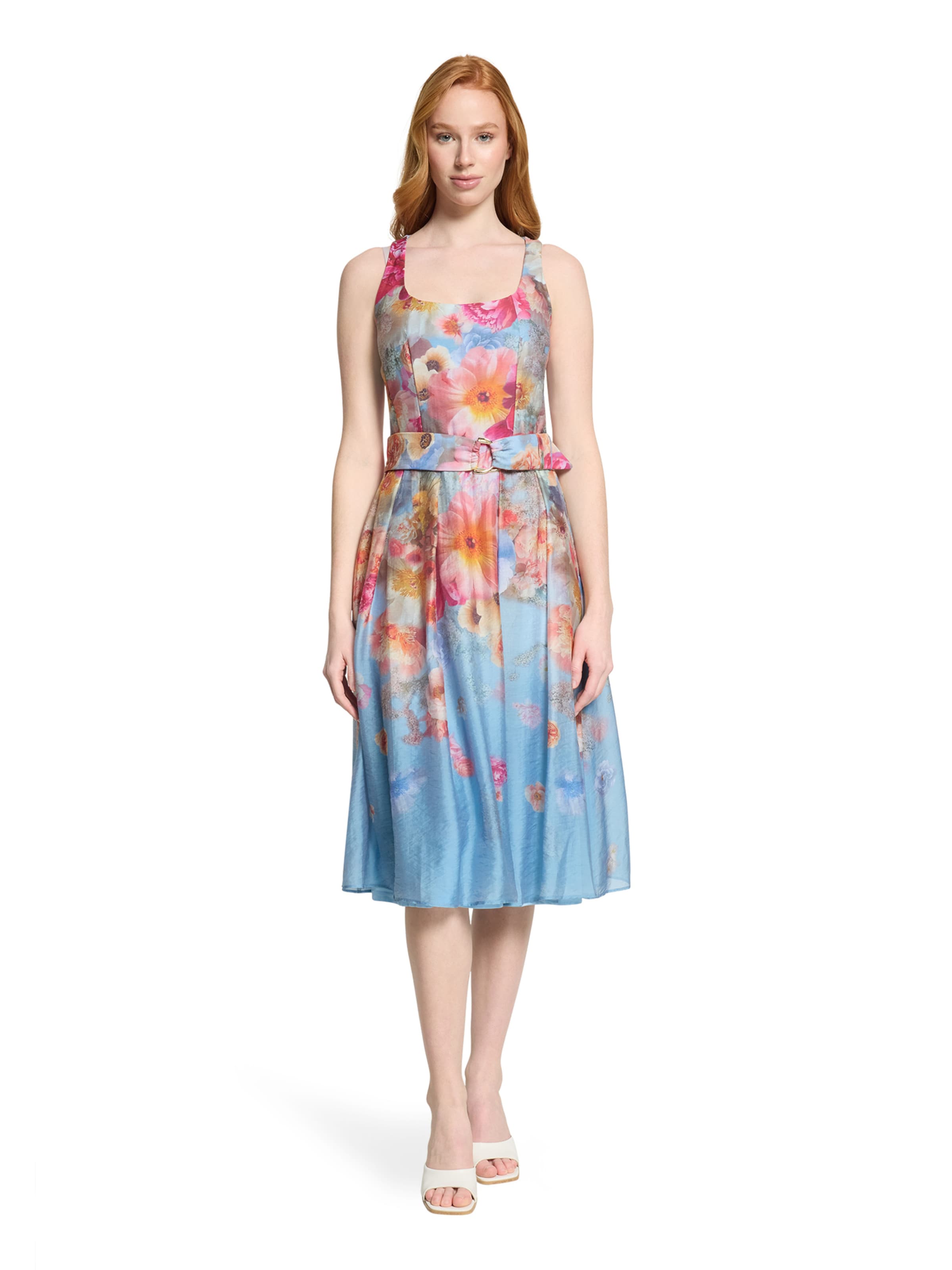 Abito di Vera Mont in blu: frontale