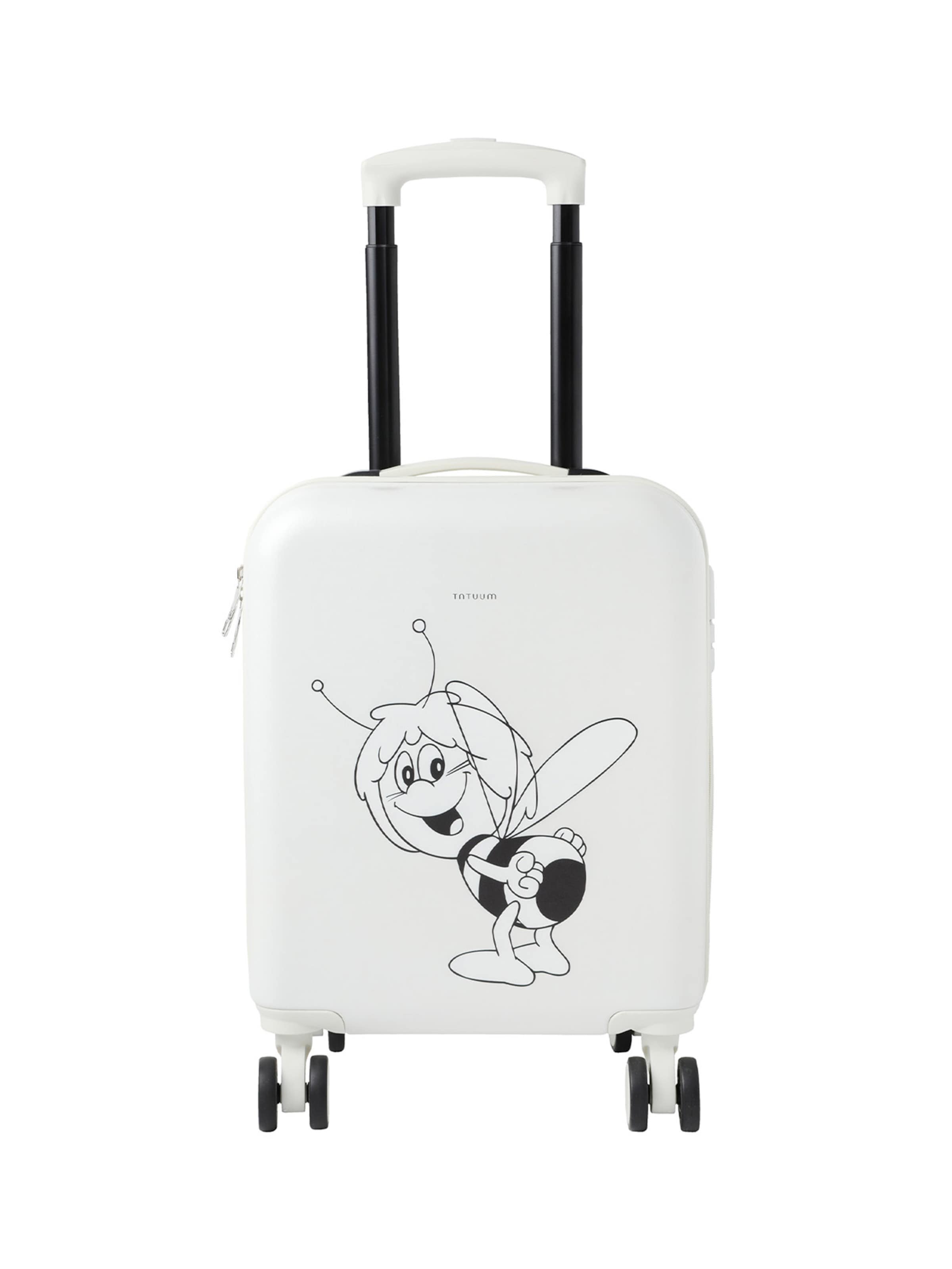 Valise 'Hannah' TATUUM en blanc : devant