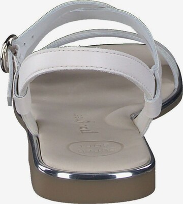 Paul Green Strap Sandals in White