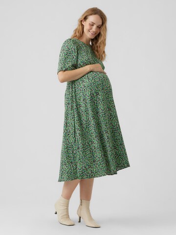 Vero Moda Maternity Платье 'JANINA' в Зеленый