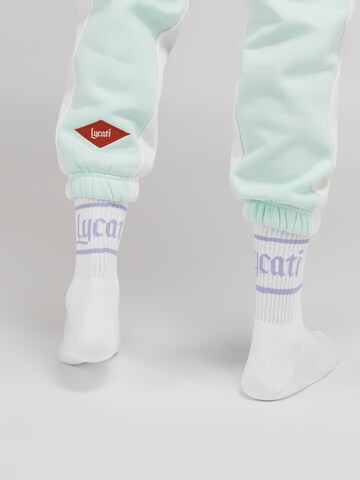 LYCATI exclusive for ABOUT YOU Socks 'Pale Mars' in White: front