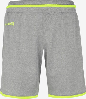 SPALDING Workout Pants in Grey: front