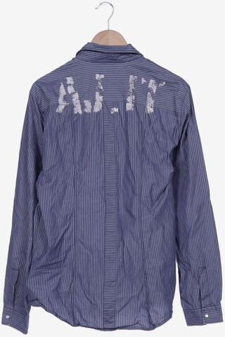 Armani Jeans Button Up Shirt in XXL in Blue