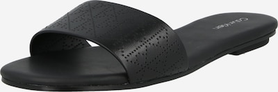 Šlepetės iš Calvin Klein, spalva – juoda, Prekių apžvalga