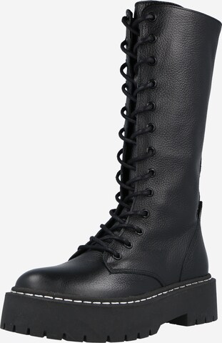 Bottes à lacets 'Vroom' STEVE MADDEN en noir : devant