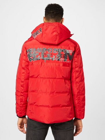 CAMP DAVID Jacke in Rot