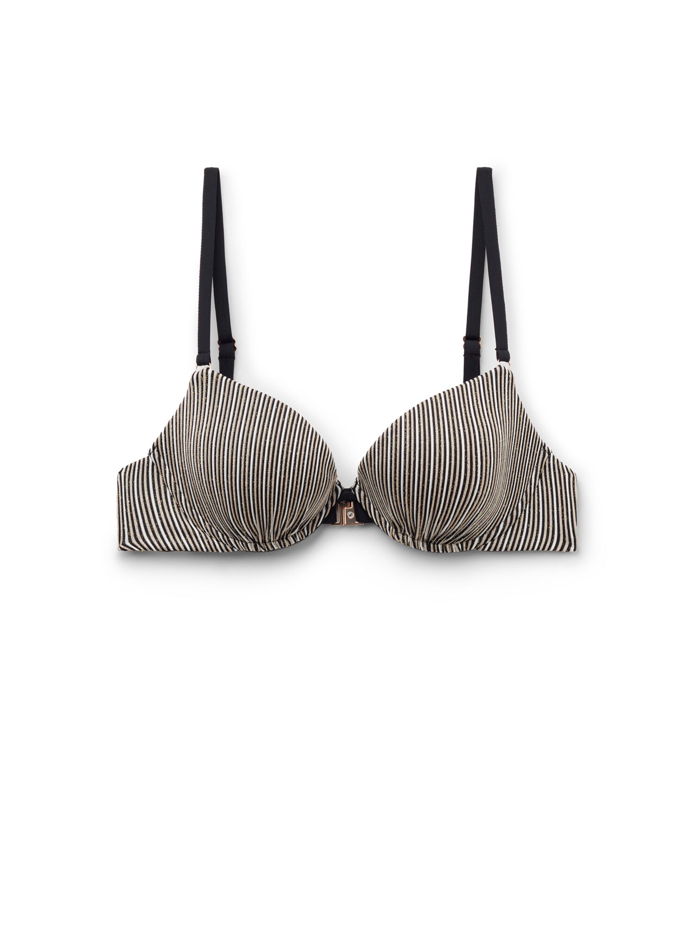 CALZEDONIA T-Shirt Bikinitop in Gold: Vorderseite