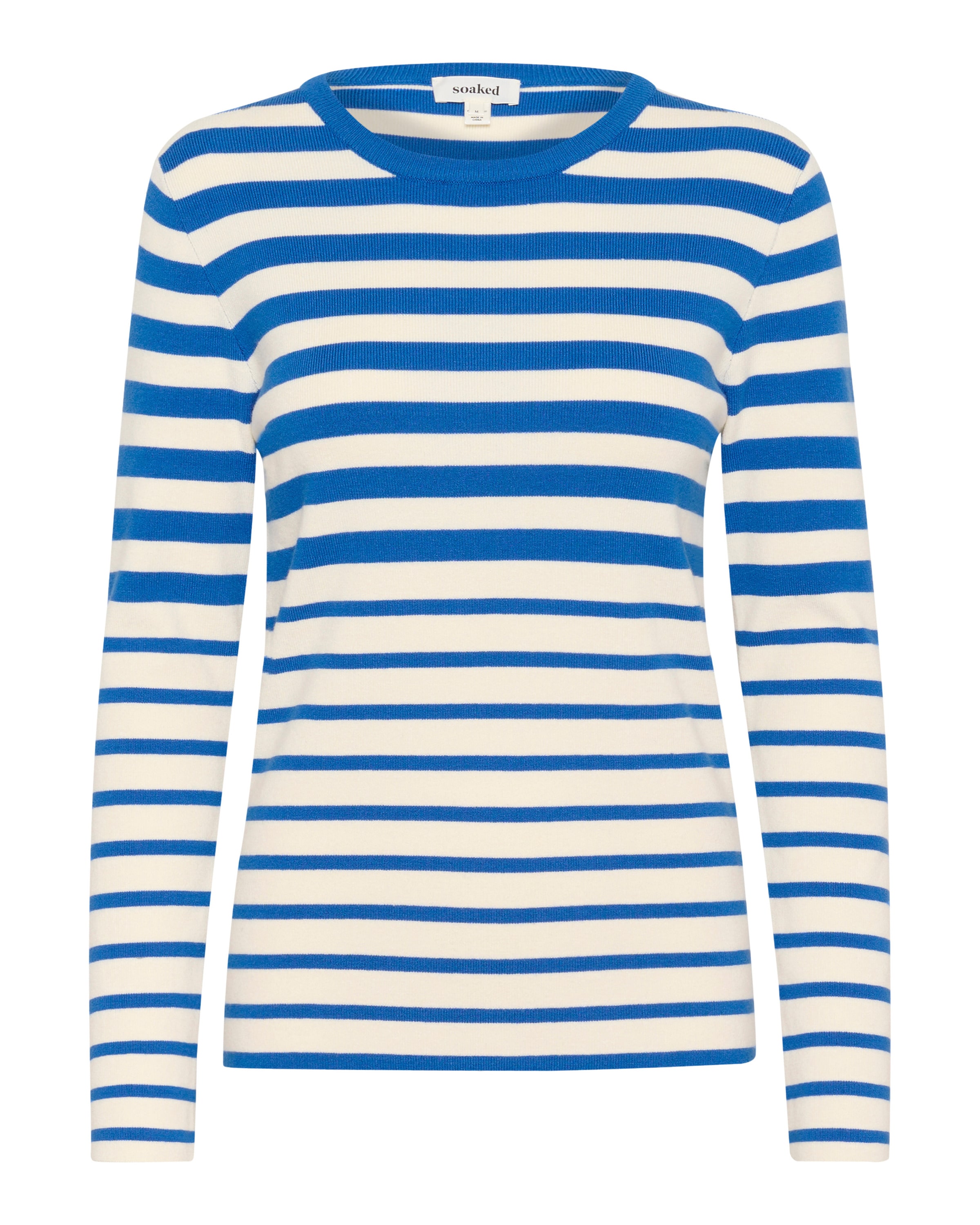 SOAKED IN LUXURY Pullover 'Spina' i blå: forside