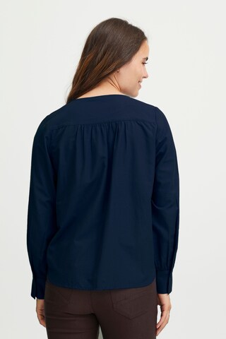 Fransa - Blusa 'Hali Bl 1' en azul