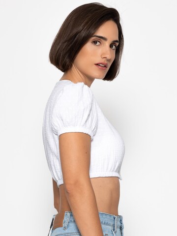 SASSYCLASSY Blouse in White