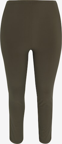 Yoek Slim fit Pants 'Dolce' in Green: front