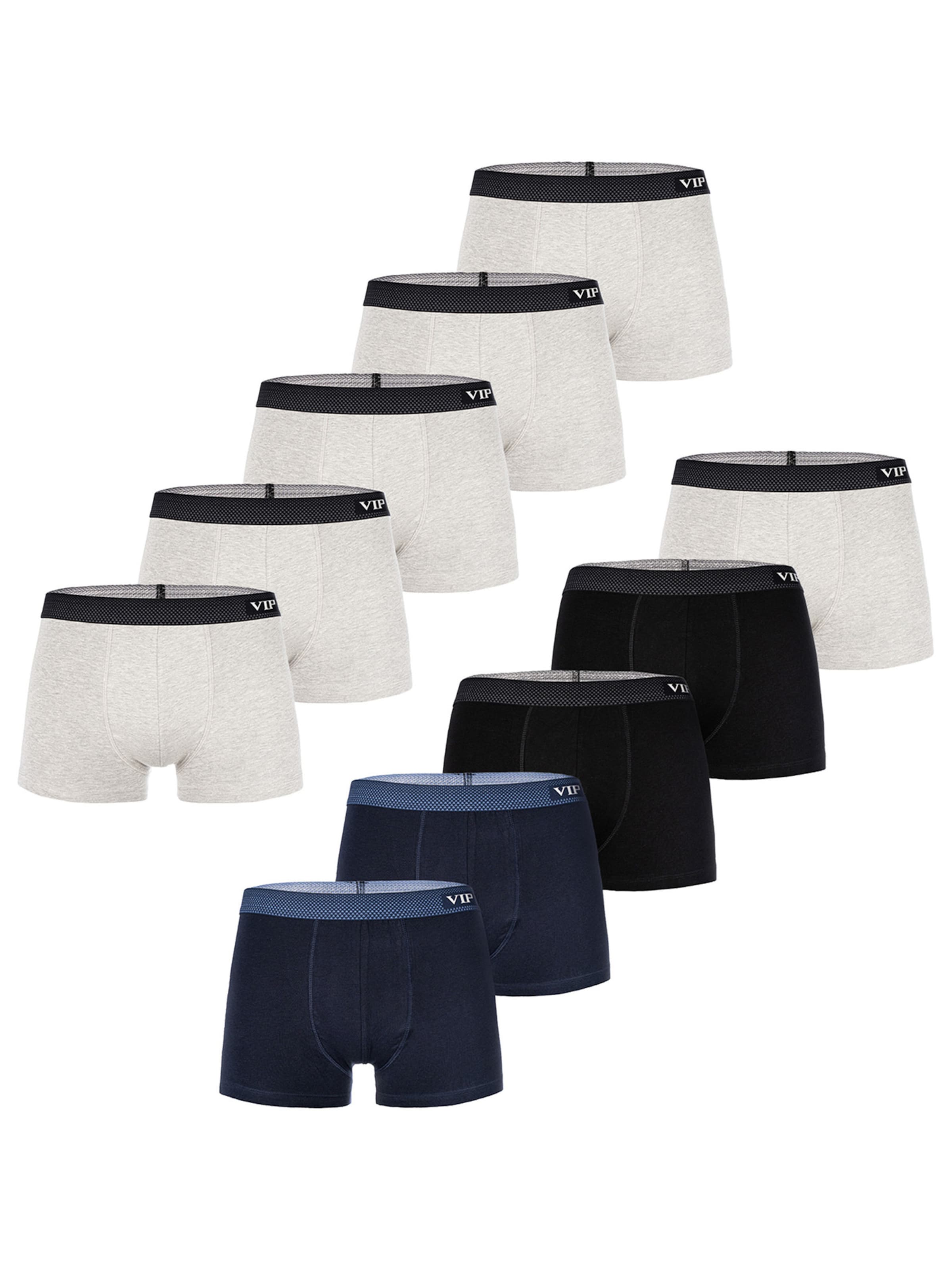 VIP Boxer shorts ' Premium Jersey Stretch ' in Blue: front