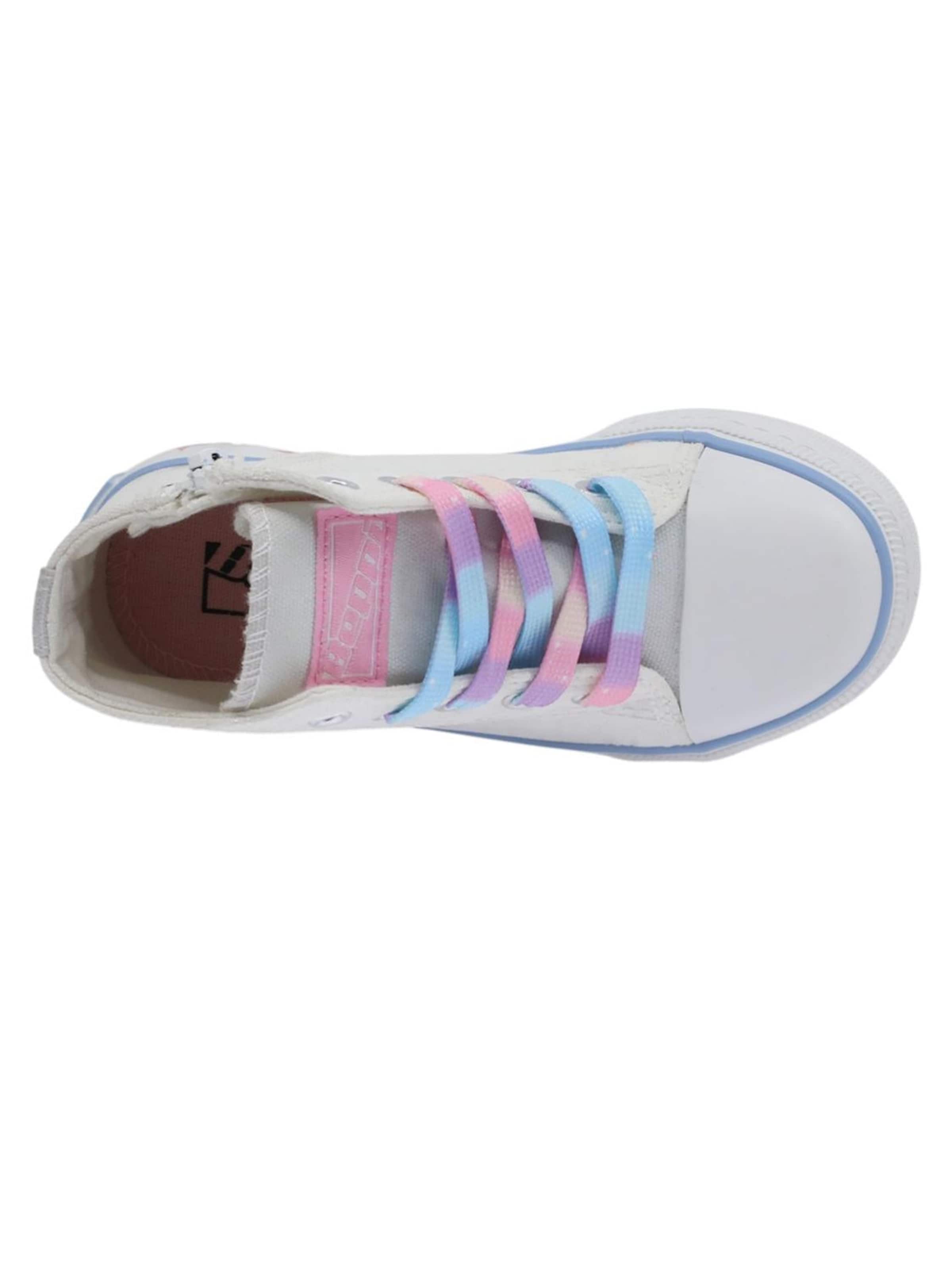 Beppi Sneakers 'Canvas Boot' in Wit