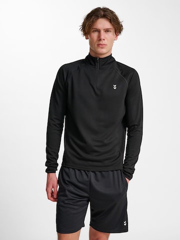 T-Shirt fonctionnel 'Pulse' Hummel en noir : devant