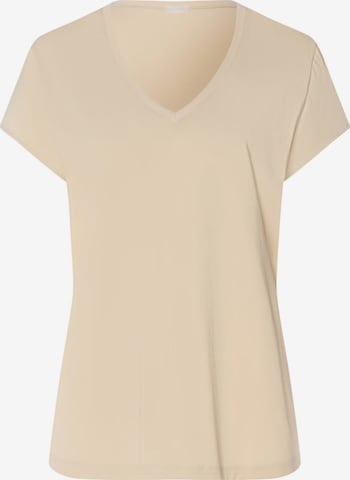 Hanro Shirt ' Natural Shirt ' in Beige: voorkant