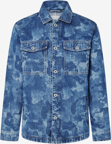 Coupe regular Chemise 'EATON' Pepe Jeans en bleu : devant