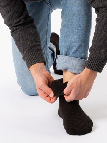 Occulto Socks 'Thermo Yuki' in Grey