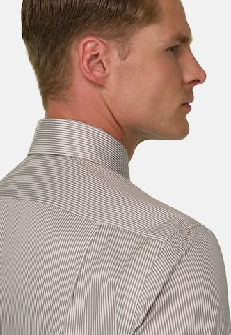 Coupe regular Chemise Boggi Milano en marron