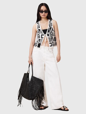 AllSaints Вязаная жилетка 'FLORENCE' в Черный