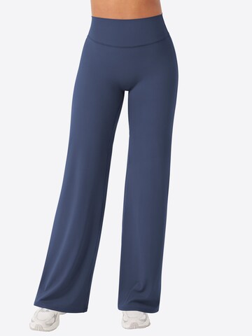 ZAAYO Wide leg Workout Pants in Blue