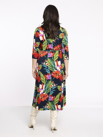 YOEK Kleid in Mischfarben