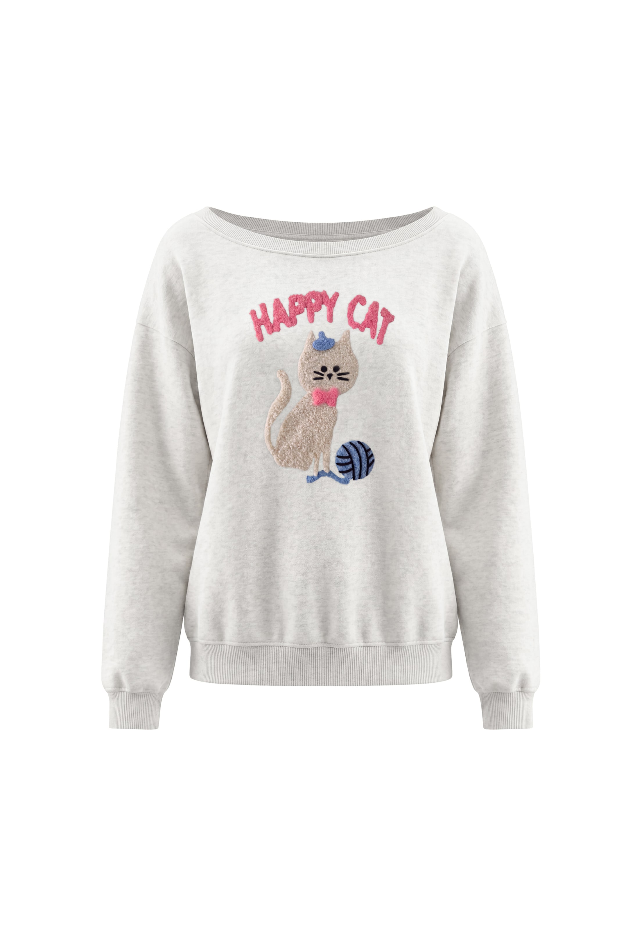 Sweat-shirt MYMO en blanc : devant
