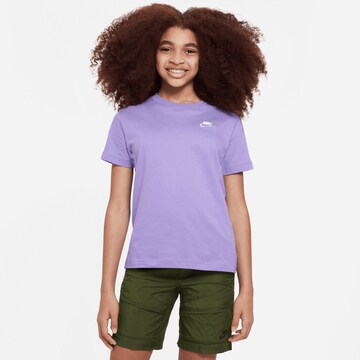 lillā Nike Sportswear T-Krekls: no priekšpuses