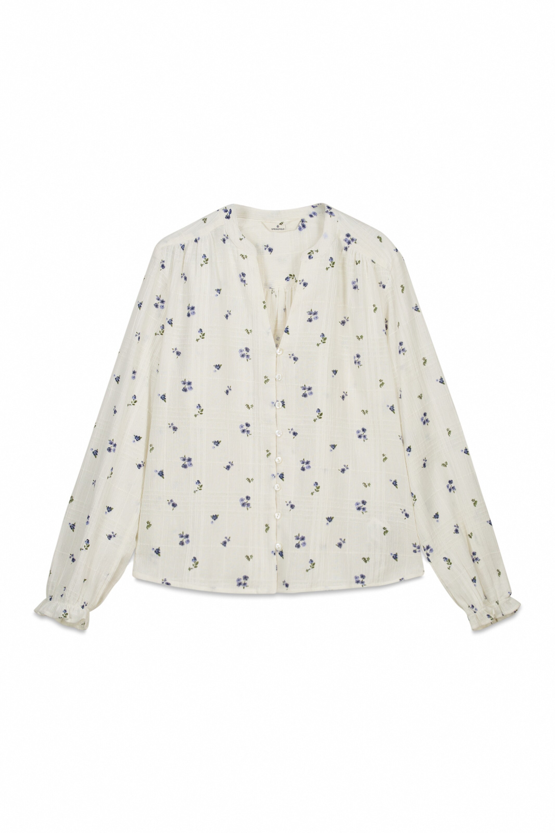 Springfield Blouse in Beige: voorkant